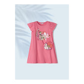 Mayoral Girls Peony Pink Dress and Bag